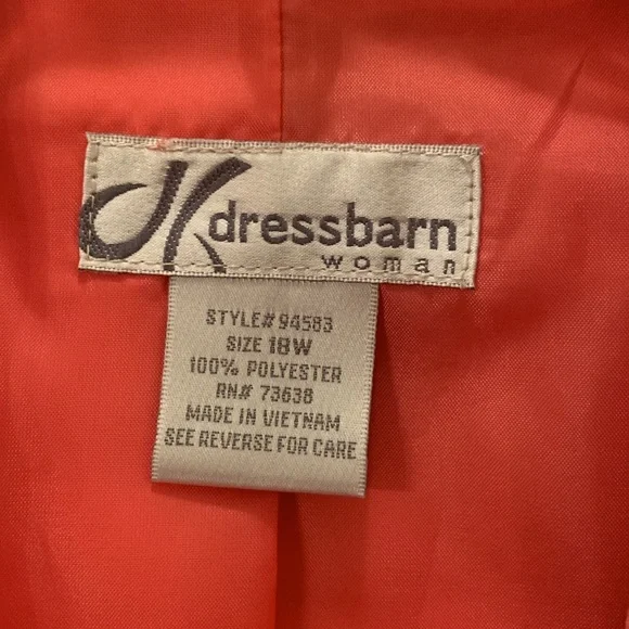 Modest Dress Barn pink dress jacket - Picture 3 of 9